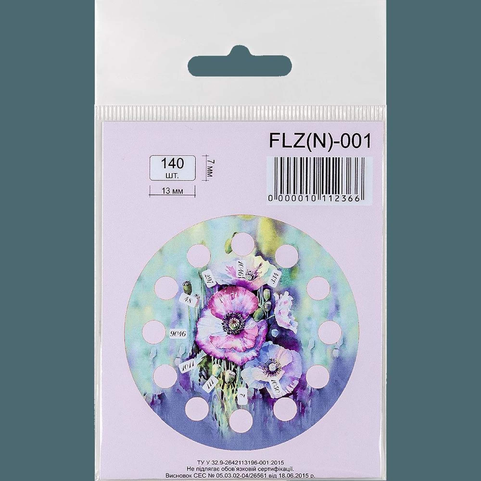 Wonderland Crafts 13mm x 7mm Stickers for Embroidery Organizers